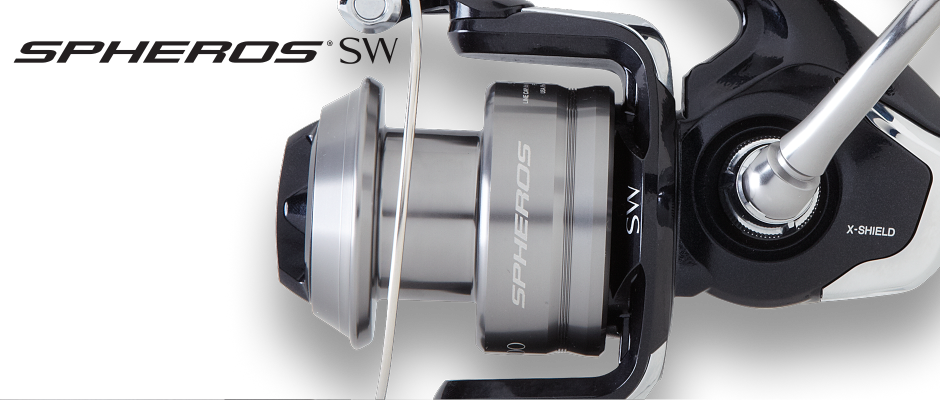 Shimano Spheros Sw Reels - Shimano Sp10000sw Spheros Sw Offshore Spinning Reel (940x400), Png Download