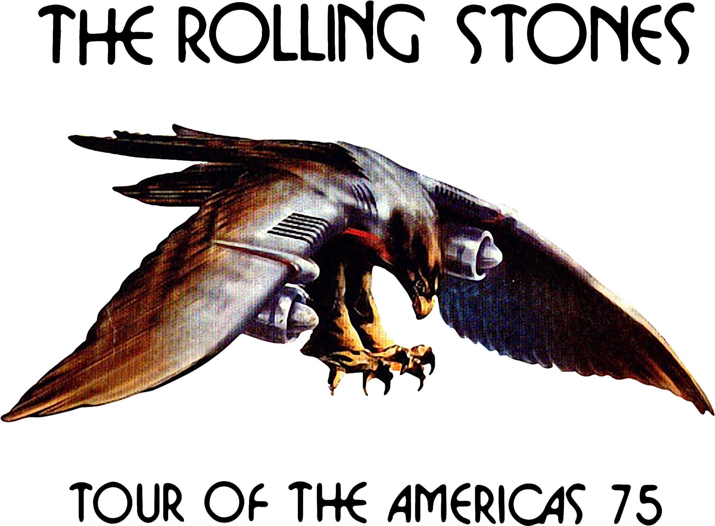 The Rolling Stone Tour Of The Americas 75 Shirt, Sweater, - Rolling Stones 1975 Shirt (2400x3200), Png Download