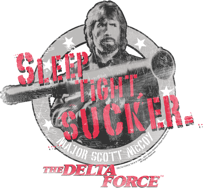 Delta Force Sleep Tight Women's T-shirt - Youth: Sleep Tight (872x821), Png Download