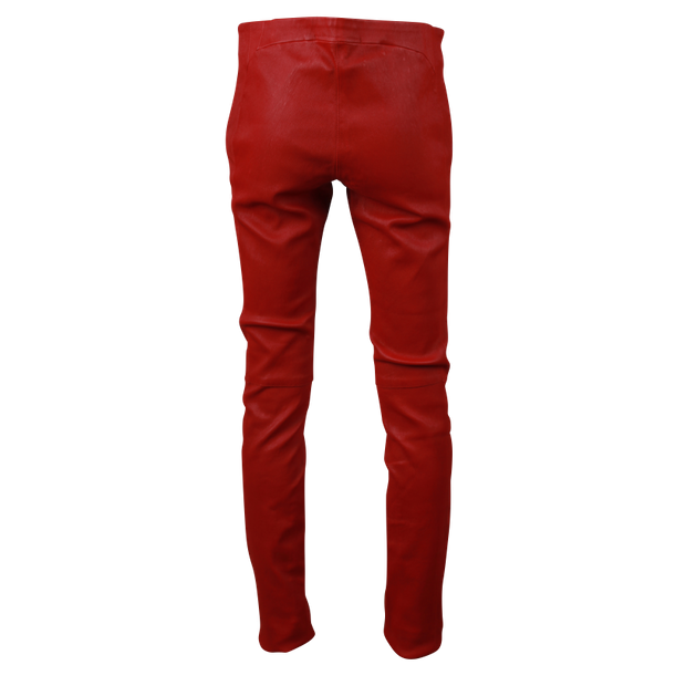 Juicy Couture Red Leather Pants - Trousers (620x620), Png Download