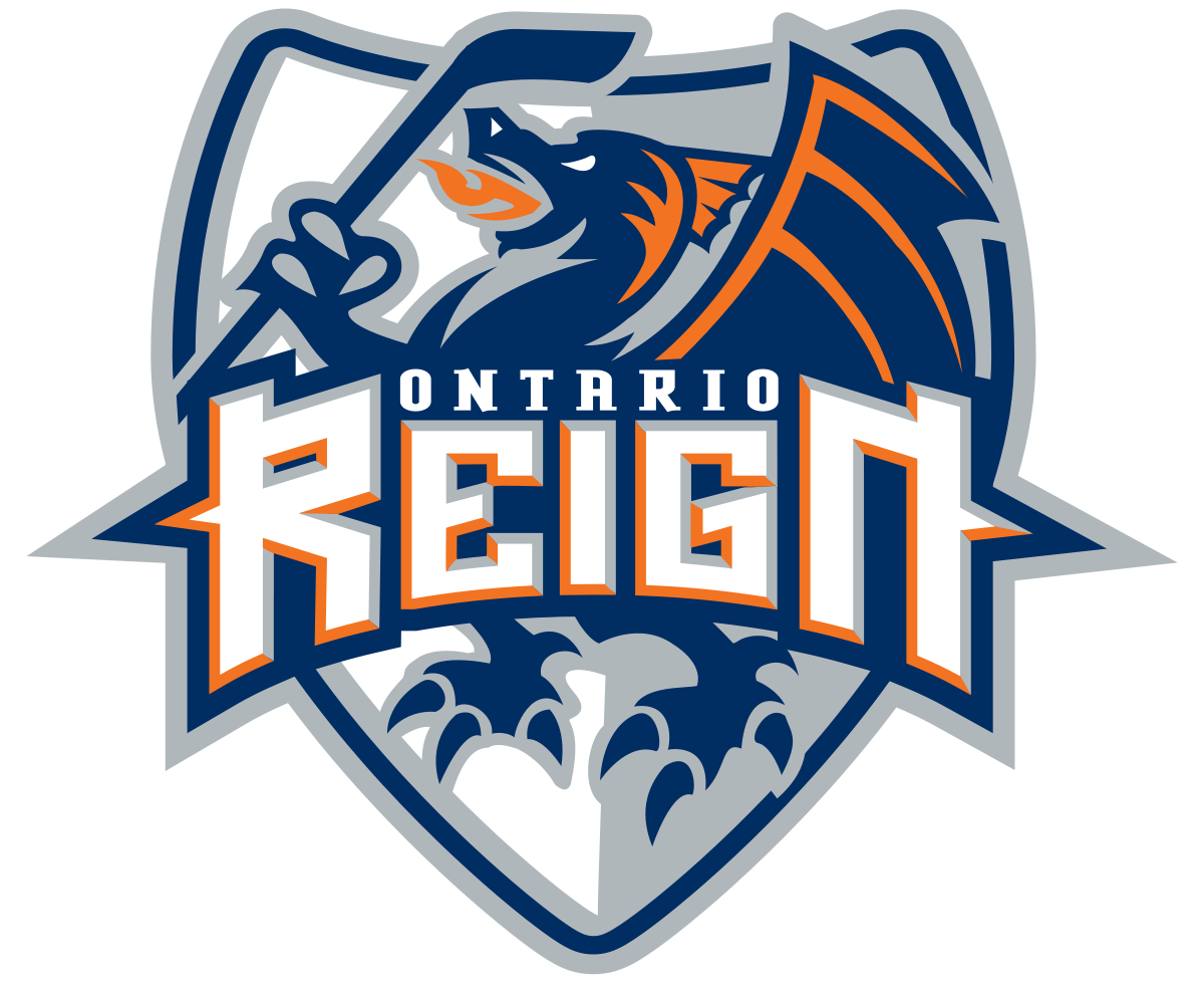 Ontario Reign Logo (1200x985), Png Download