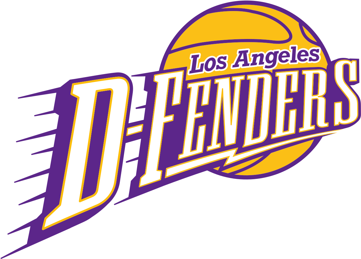 Los Angeles D Fenders Wikipedia Los Angeles Lakers - Los Angeles D Fenders Logo (1200x862), Png Download