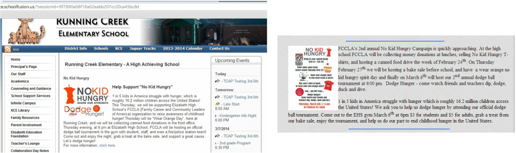 No Kid Hungry By Nkhelizabeth - No Kid Hungry (1045x311), Png Download