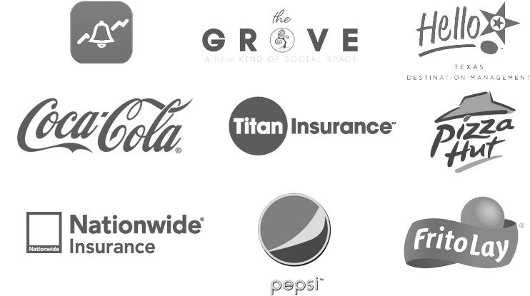 Here Are Just A Few Of Our Past And Current Clients - Unisex Coca Cola Logo 85% Cotton Beanies Pink (797x474), Png Download