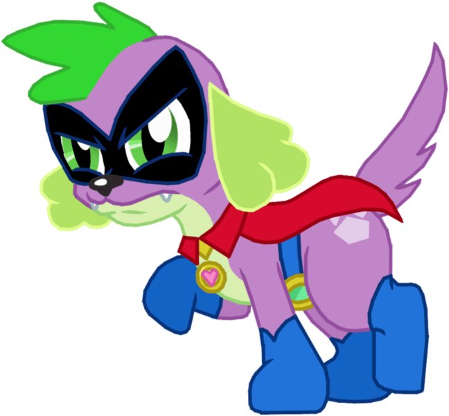 New Preview Of “power Ponies” Via Entertainment Weekly - Spike (1024x768), Png Download