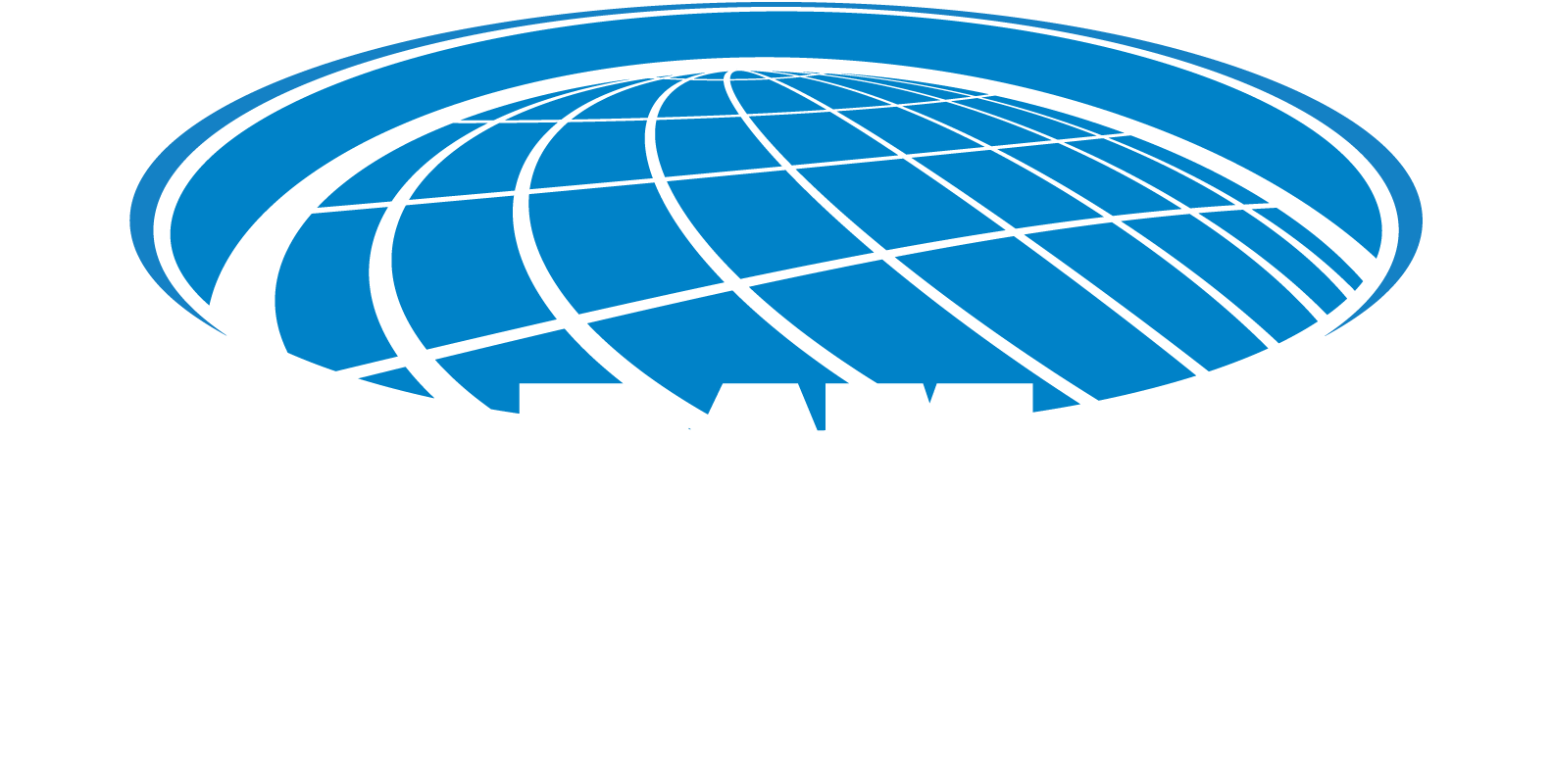 Flat World Logo (1583x800), Png Download