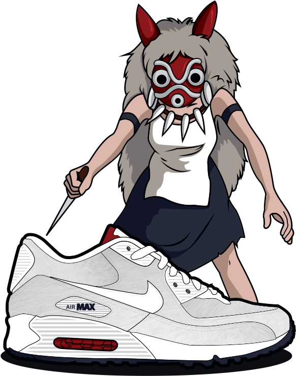A Creative Collaboration Between Nike And Studio Ghibli - Ghibli Museum (600x739), Png Download