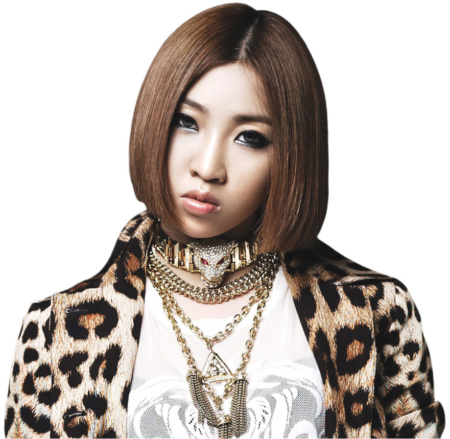 2ne1 Minzy - Makeup - K-pop 2me1 Posters (900x862), Png Download