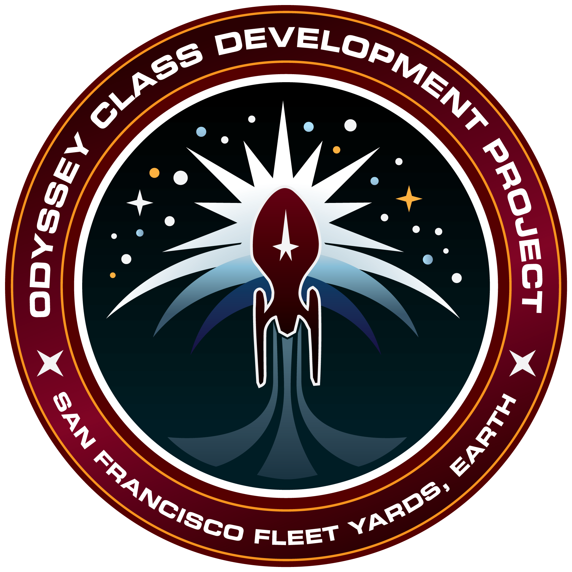 Odyssey Patch - Star Trek Mission Patch (2000x2000), Png Download