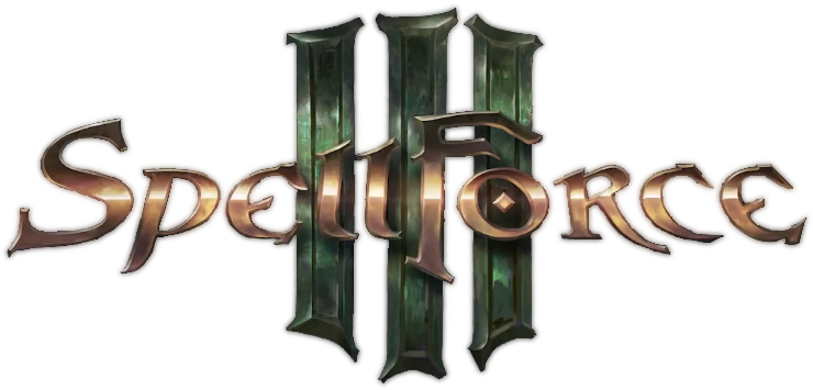 The Critically Acclaimed Rts/rpg Series Spellforce - Spellforce 3 Logo Png (927x377), Png Download
