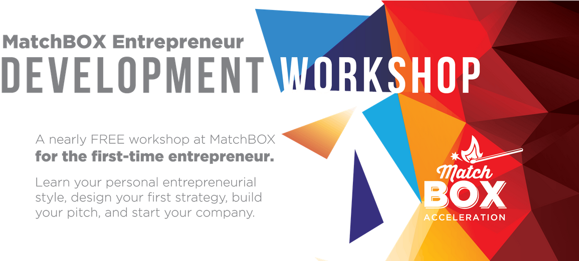 Matchbox Entrepreneur Development Workshop At Matchbox - Graphic Design (1200x520), Png Download