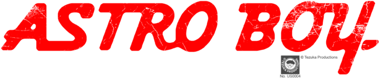 Astro Boy Classic Logo Men's V Neck T Shirt - Graphic Design (800x476), Png Download