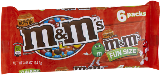 They're Better Than The Reeses Pieces Candies - M&m Milk Chocolate 100g (600x600), Png Download