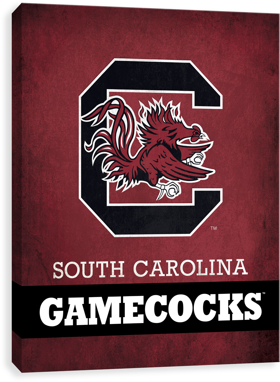 South Carolina Gamecocks Pride Logo - South Carolina Gamecocks Usc Rr 4" Round Vinyl Magnet (1280x1280), Png Download