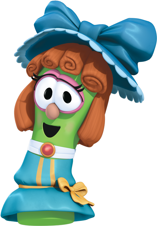 Sara Crewe - Veggie Tales Female Characters (631x851), Png Download