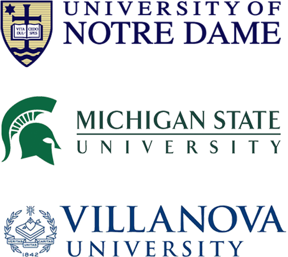 Michigan State University Online Certificate Programs - Villanova University Engineering Logo (600x600), Png Download
