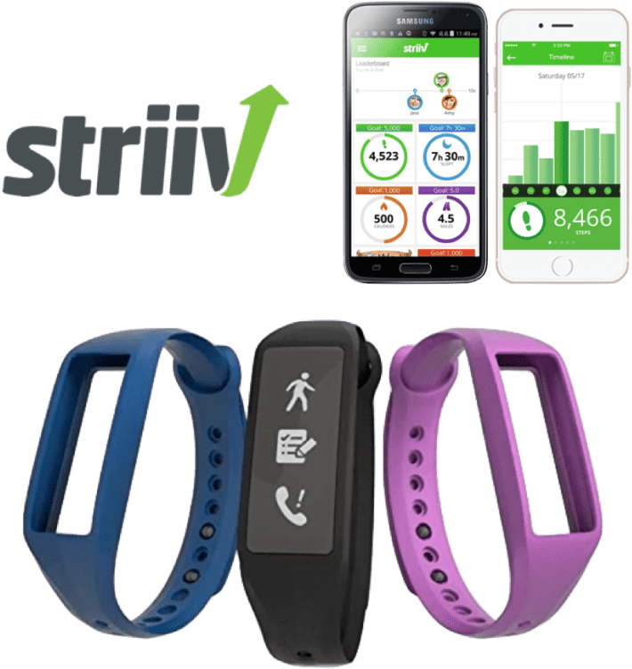 Striiv Fusion 2 Activity Tracker And Smartwatch (864x864), Png Download