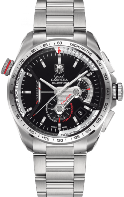 Tag Heuer Grand Carrera Calibre 36 Rs Automatic Mens - Tag Heuer Grand Carrera Calibre 36 Rs Mens Watch Cav5115.ft6019 (640x640), Png Download