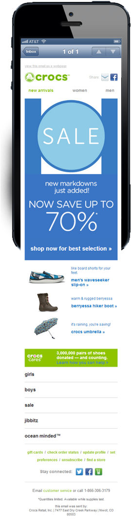 Responsive Design For Email - Cash Study Email Design (288x1296), Png Download