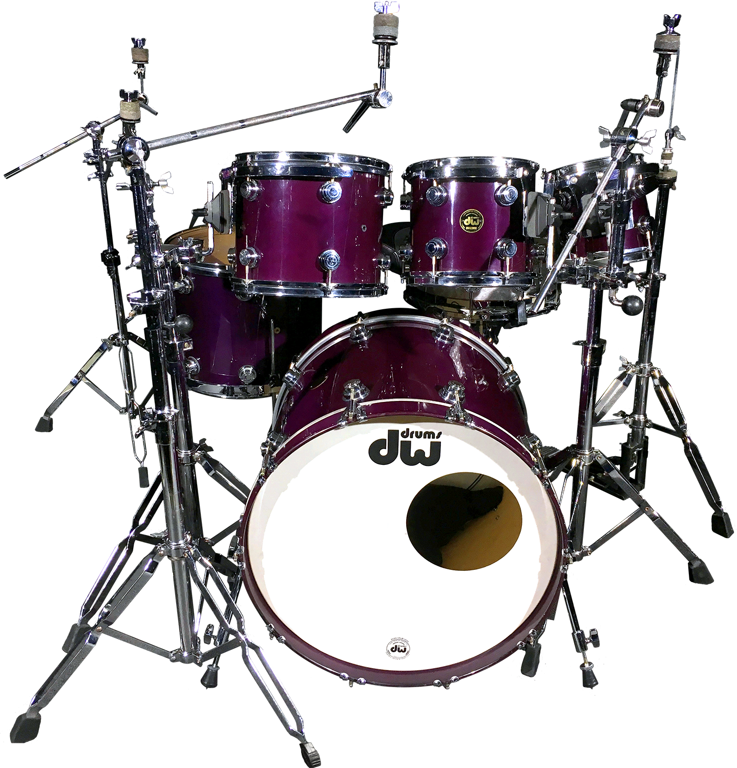 Dw Collectors Series - Drum Purple Transparent (1439x1500), Png Download