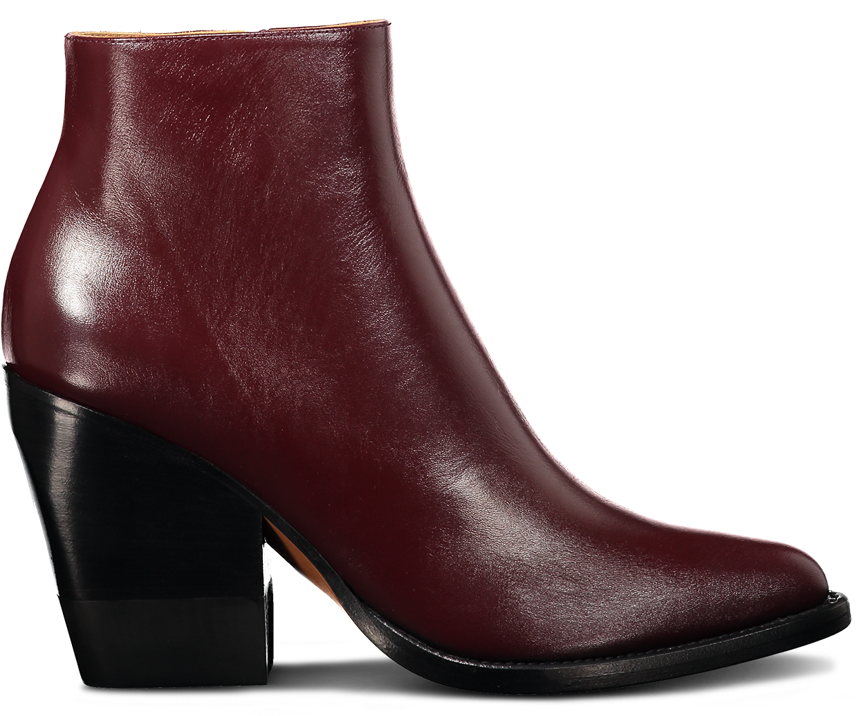 Rylee Bootie In Deep Purple - Chelsea Boot (1280x1920), Png Download