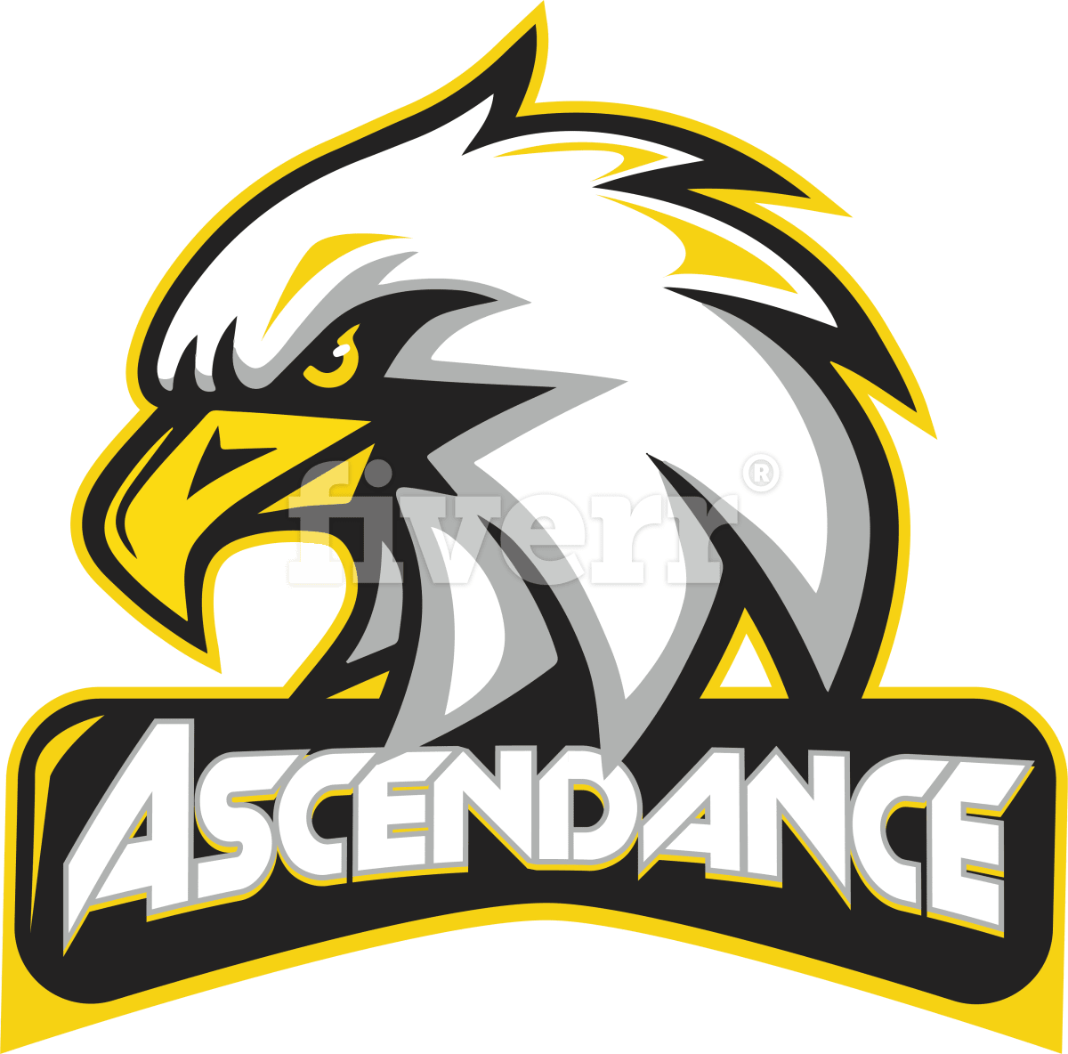 Angry Eagle Logo (1200x1184), Png Download