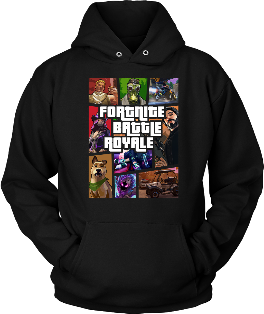Fortnite Batle Royale Gtav Style Hoodie - Senior Hoodies Ideas 2019 (1024x1024), Png Download