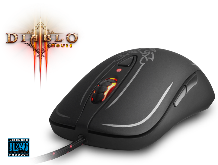 Unless You've Been Living Under A Rock, Chances Are - Steelseries Diablo Iii - Laser Mouse (800x573), Png Download