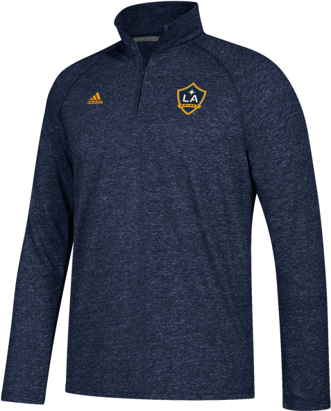 La Galaxy Logo Quarter Zip Fleece - Sweater (500x667), Png Download