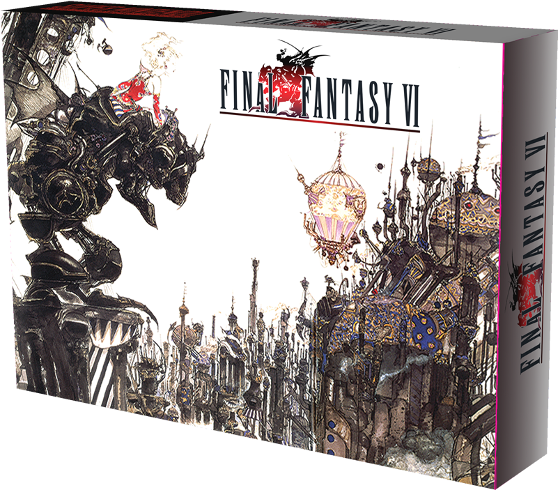 Final Fantasy Vi - Final Fantasy 6 Yoshitaka Amano (860x860), Png Download