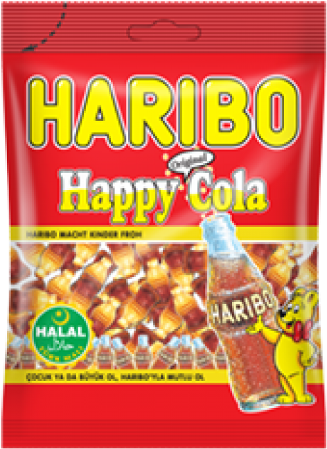 Haribo Halal Cola Bottles - Haribo Cola Bottles Halal (650x650), Png Download