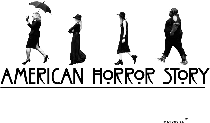 American Horror Story Witch Parade Men's Slim Fit T-shirt - Ringer T-shirt (850x540), Png Download