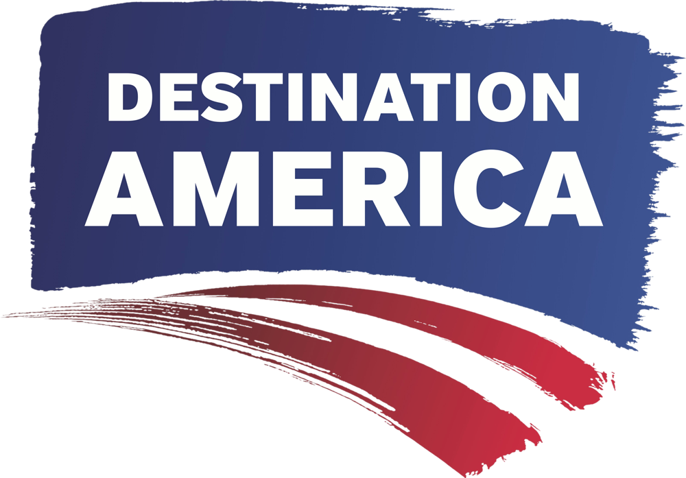 What Is Fx's American Horror Story Asylum's Connection - Destination America Logo (1000x697), Png Download