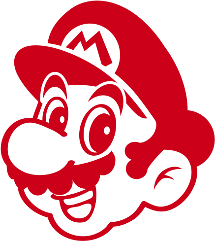 Pegatina Mario Bros - Gambar Kepala Mario Bros (570x708), Png Download