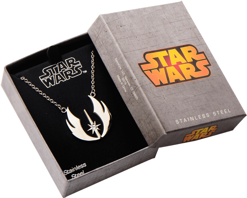 Jedi Order Crystal Necklace - Star Wars (850x850), Png Download