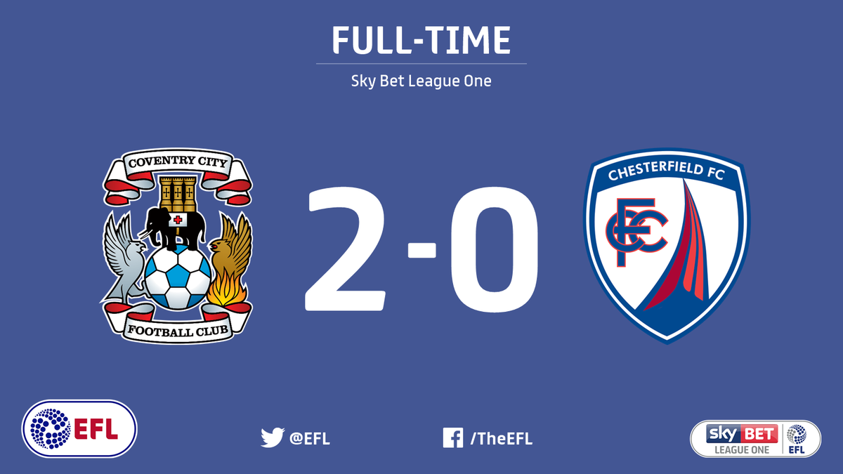 Sky Bet League One On Twitter - Chesterfield Fc New Badge (1200x675), Png Download