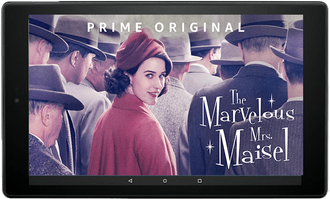 Amazon Tablet Amazon Echo - Marvelous Mrs Maisel Season 2 (704x444), Png Download