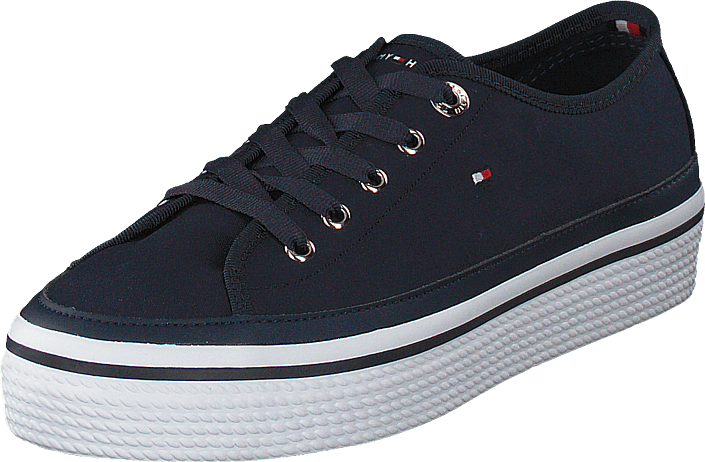 Kelsey 1 Tommy Navy - Zapatillas De Lona Hombre (705x462), Png Download