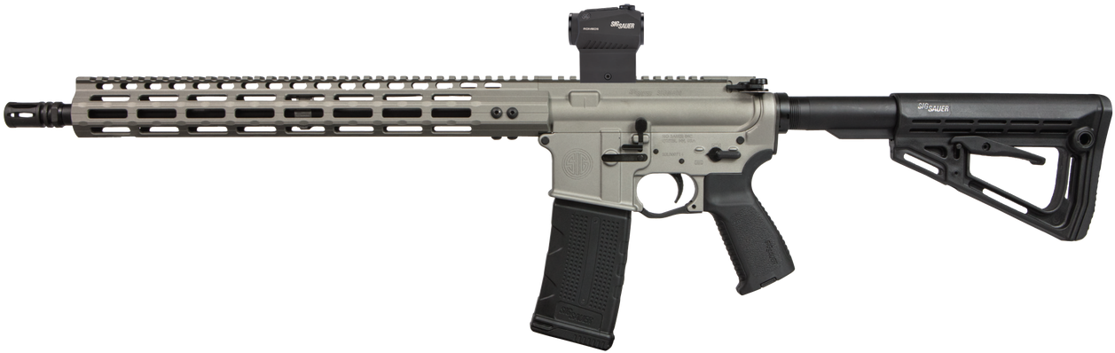Sig Sauer M400 Titanium (1280x414), Png Download