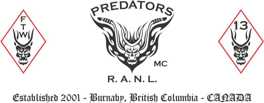 Predators Motorcycle Club Is A Private Motorcycle Club - Motorcycle (1200x450), Png Download