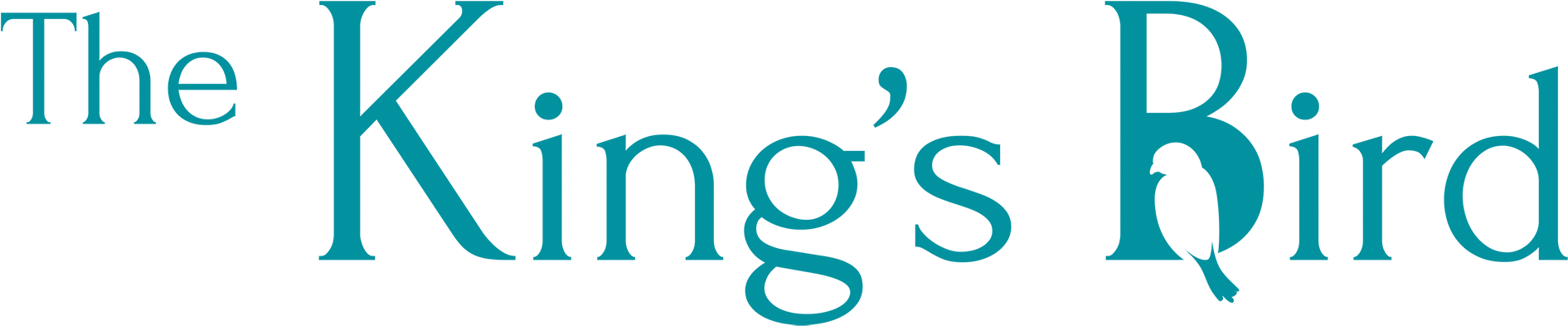 Logo - Kings Bird (2000x542), Png Download