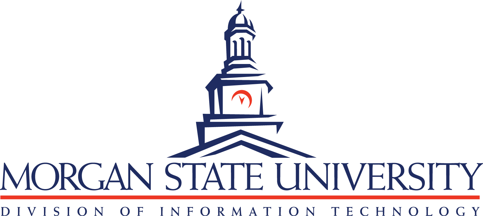 Dit Logo - Morgan State University Logo Png (1669x746), Png Download