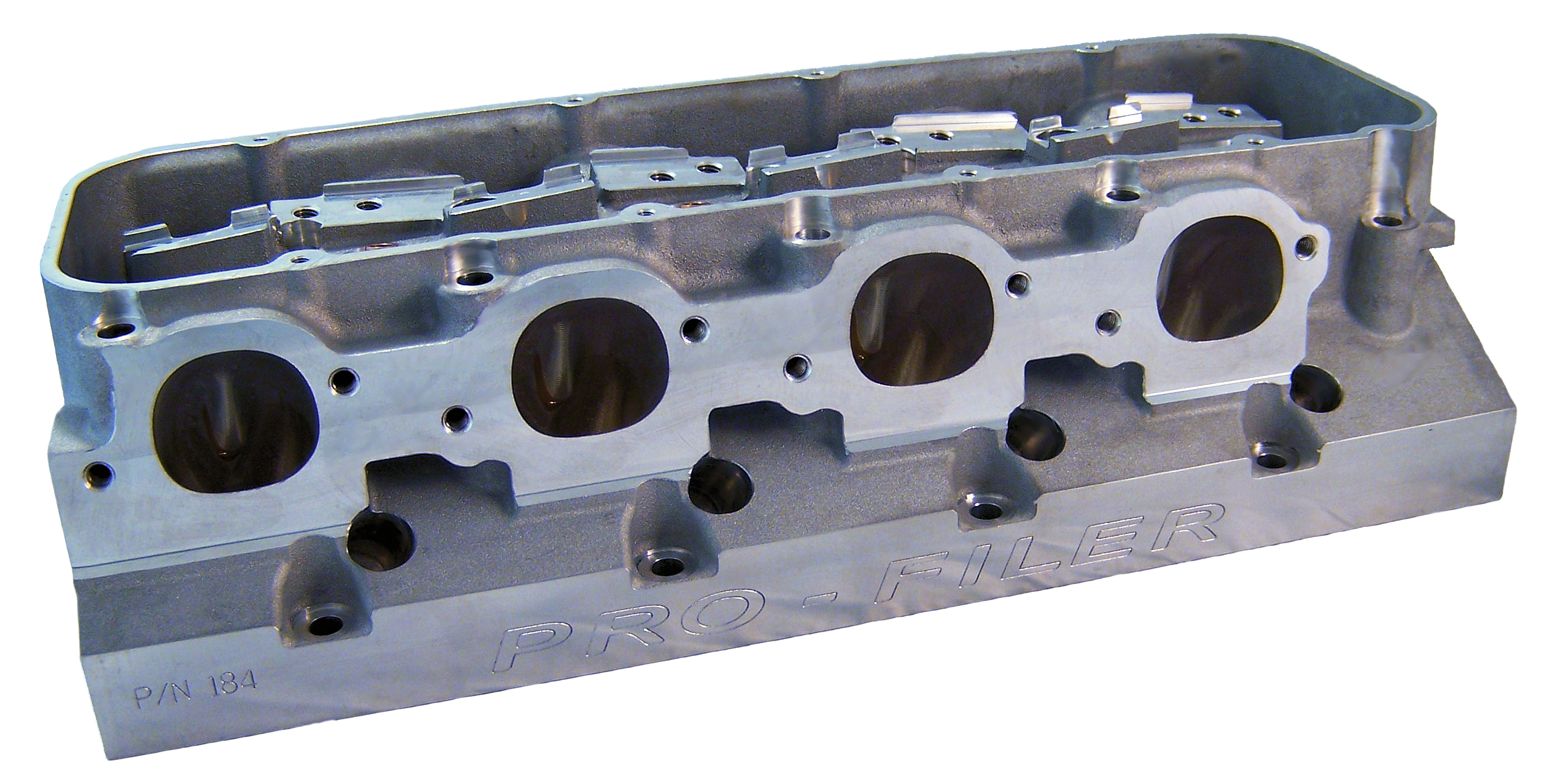 184 Exhaust Side - Chevrolet Big-block Engine (2575x1284), Png Download