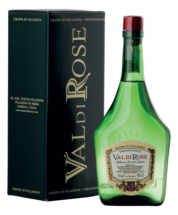 Grappa Tradizionale - Val Di Rose Grappa (579x700), Png Download