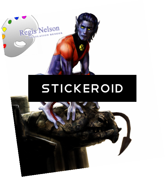 Nightcrawler X-men - Nightcrawler (549x591), Png Download