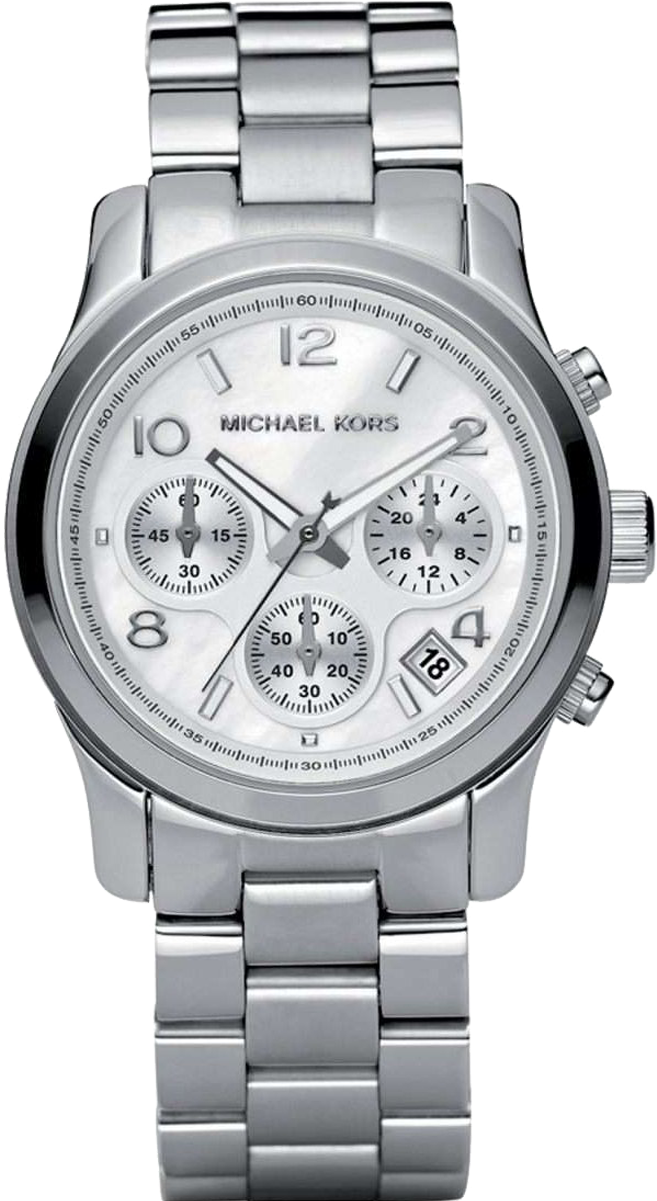 Michael Kors Ladies Roman Silver Watch Mk5304 - Michael Kors Mk5076 (1200x1200), Png Download