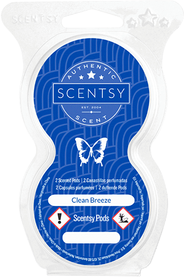 Clean Breeze Scentsy Pod Twin Pack - Lemon Thyme Berry Scentsy Bar New (600x600), Png Download