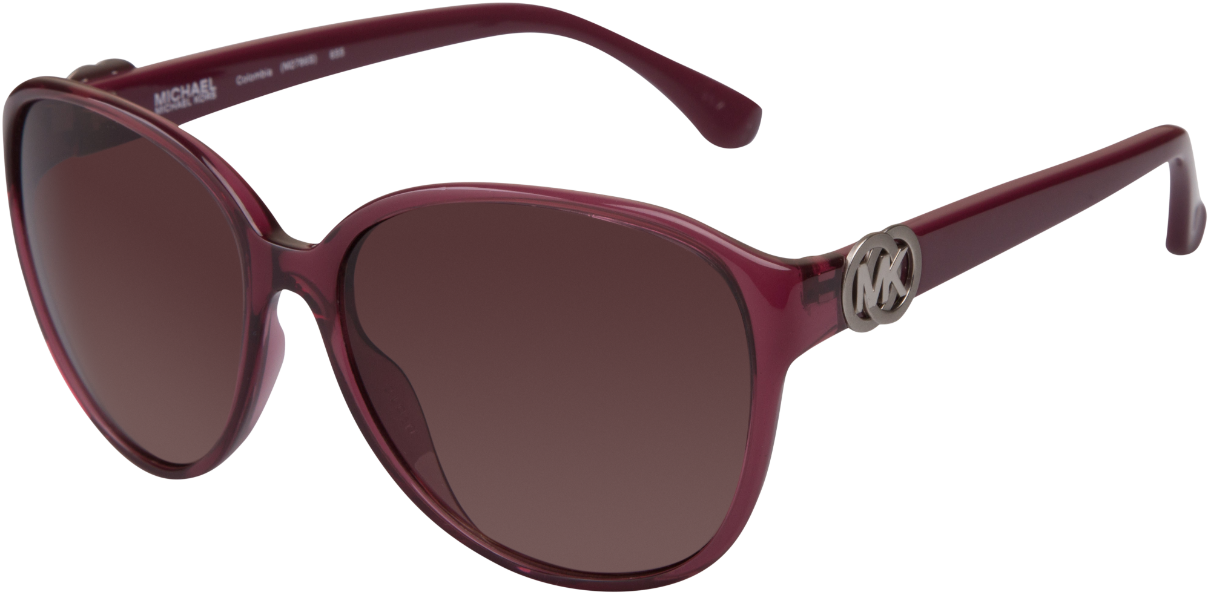The Michael Kors Logo At The Temples Complete The Look - Sunglasses (1300x731), Png Download