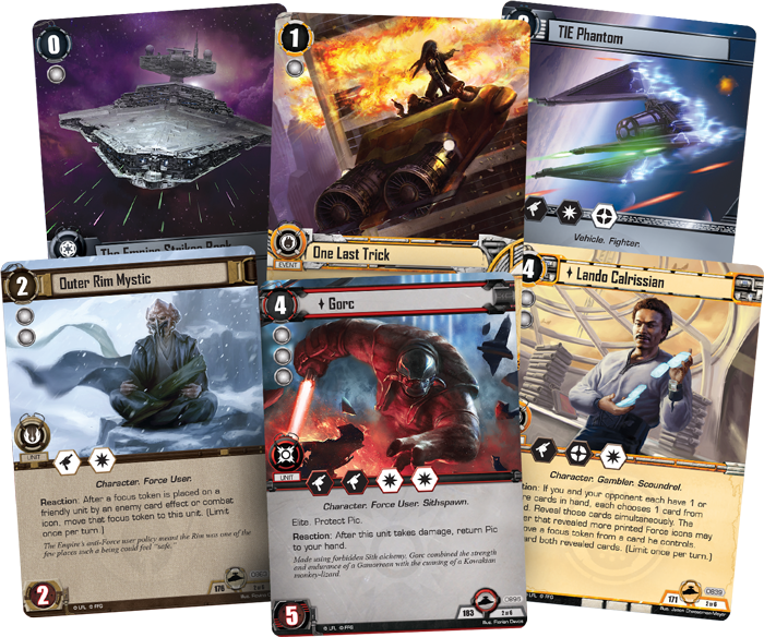Imperial Entanglements Cards - Star Wars Card Game Cards (700x584), Png Download
