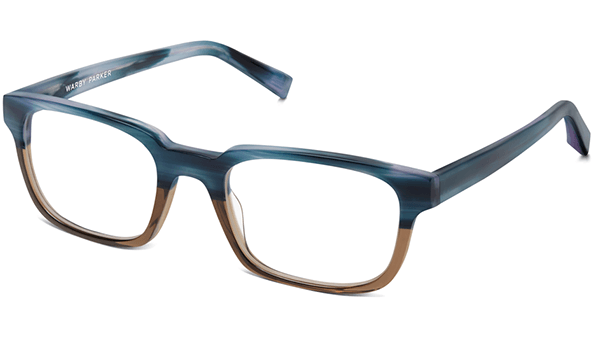 Warby Parker Eaton Eyeglasses - Warby Parker Oliver Baltic Blue (700x700), Png Download